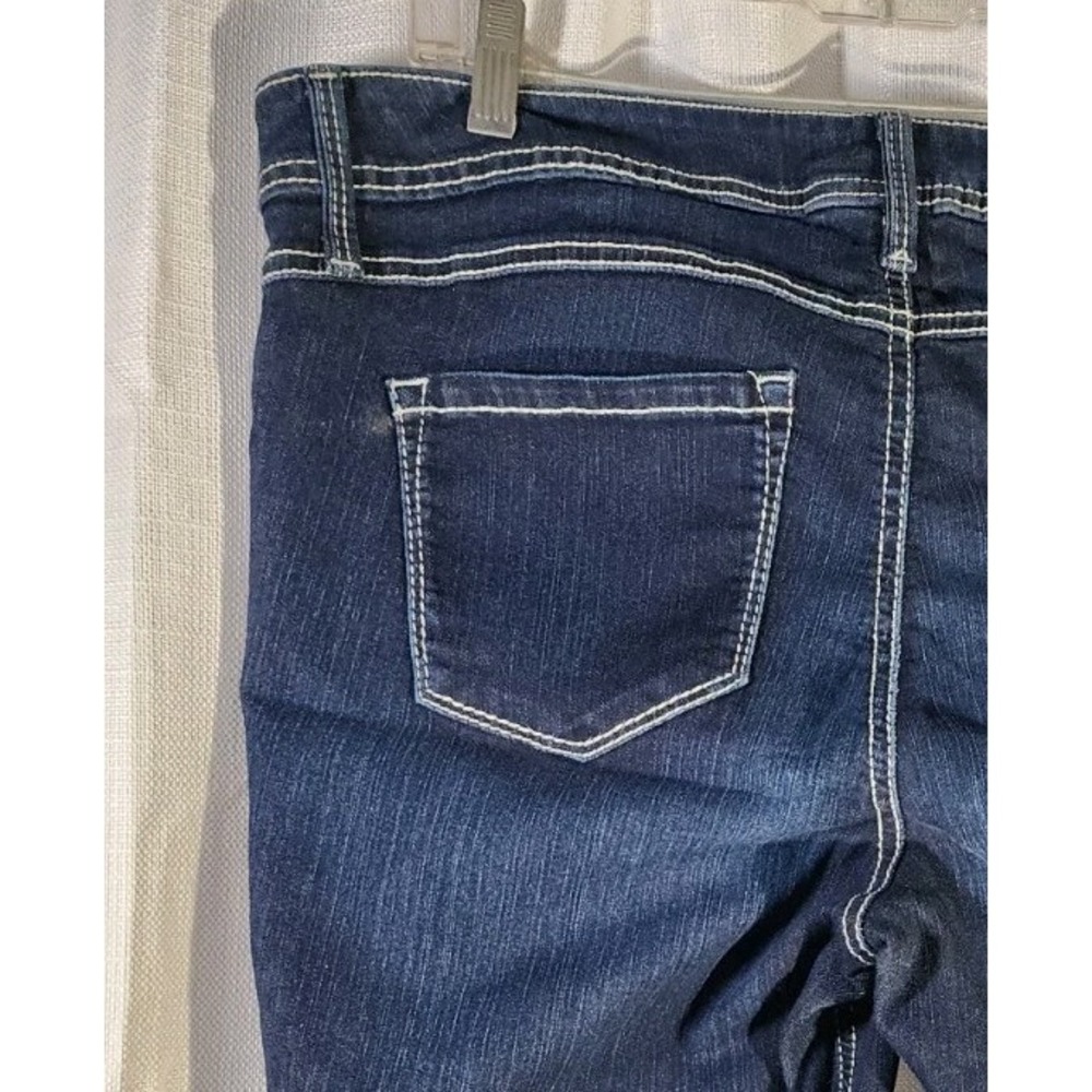 Fade to Blue Vintage Style Capri Jeans, 18W Women's‎ Curvy, Pockets, Stretch - Picture 2 of 4